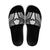 Hawaiian Kakau Art Tattoos Aquaman Style Slide Sandals White Version - Polynesian Pride