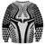 Hawaiian Kakau Art Tattoos Aquaman Style Sweatshirt White Version - Polynesian Pride