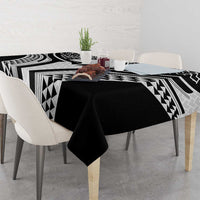 Hawaiian Kakau Art Tattoos Aquaman Style Tablecloth White Version - Polynesian Pride