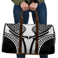 Hawaiian Kakau Art Tattoos Aquaman Style Travel Bag White Version - Polynesian Pride