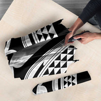 Hawaiian Kakau Art Tattoos Aquaman Style Umbrella White Version - Polynesian Pride