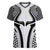 Hawaiian Kakau Art Tattoos Aquaman Style Women V-Neck T-Shirt White Version - Polynesian Pride