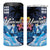 Hawaiian Honu Honi Ihu 4 in 1 Can Cooler Tumbler With Plumeria and Kakau Art Pattern