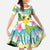 Aloha Turtle Family on The Beach Family Matching Summer Maxi Dress and Hawaiian Shirt with Hawaiian Colorful Plumeria
