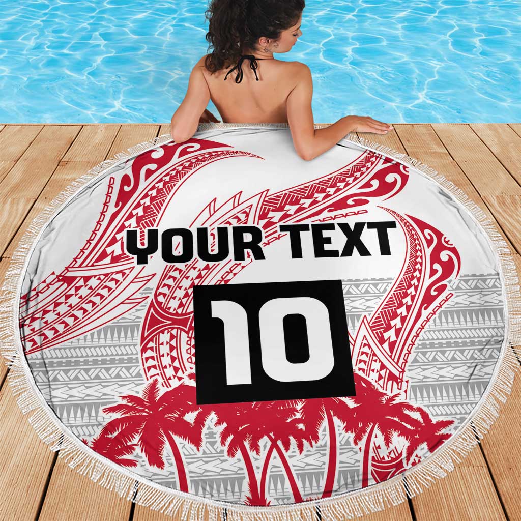 Cook Islands Marathon 2025-Pursuit in Paradise Beach Blanket Red Color