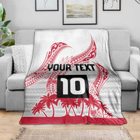 Cook Islands Marathon 2025-Pursuit in Paradise Blanket Red Color