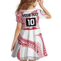 Cook Islands Marathon 2025-Pursuit in Paradise Family Matching Puletasi and Hawaiian Shirt Red Color