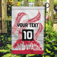 Cook Islands Marathon 2025-Pursuit in Paradise Garden Flag Red Color