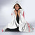 Cook Islands Marathon 2025-Pursuit in Paradise Hooded Blanket Red Color