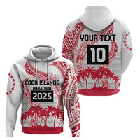 Cook Islands Marathon 2025-Pursuit in Paradise Hoodie Red Color