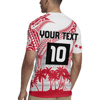 Cook Islands Marathon 2025-Pursuit in Paradise Rugby Jersey Red Color
