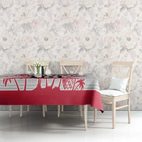 Cook Islands Marathon 2025-Pursuit in Paradise Tablecloth Red Color