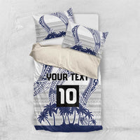 Cook Islands Marathon 2025-Pursuit in Paradise Bedding Set Blue Color