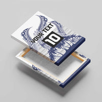 Cook Islands Marathon 2025-Pursuit in Paradise Canvas Wall Art Blue Color