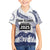 Cook Islands Marathon 2025-Pursuit in Paradise Family Matching Summer Maxi Dress and Hawaiian Shirt Blue Color