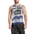 Cook Islands Marathon 2025-Pursuit in Paradise Men Tank Top Blue Color