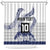 Cook Islands Marathon 2025-Pursuit in Paradise Shower Curtain Blue Color