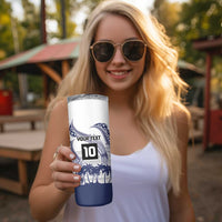 Cook Islands Marathon 2025-Pursuit in Paradise Skinny Tumbler Blue Color