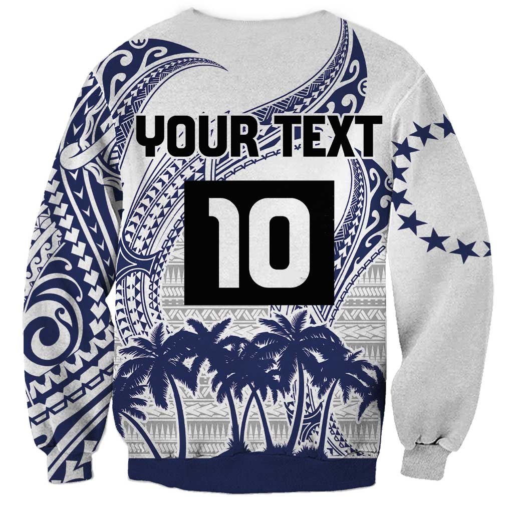 Cook Islands Marathon 2025-Pursuit in Paradise Sweatshirt Blue Color