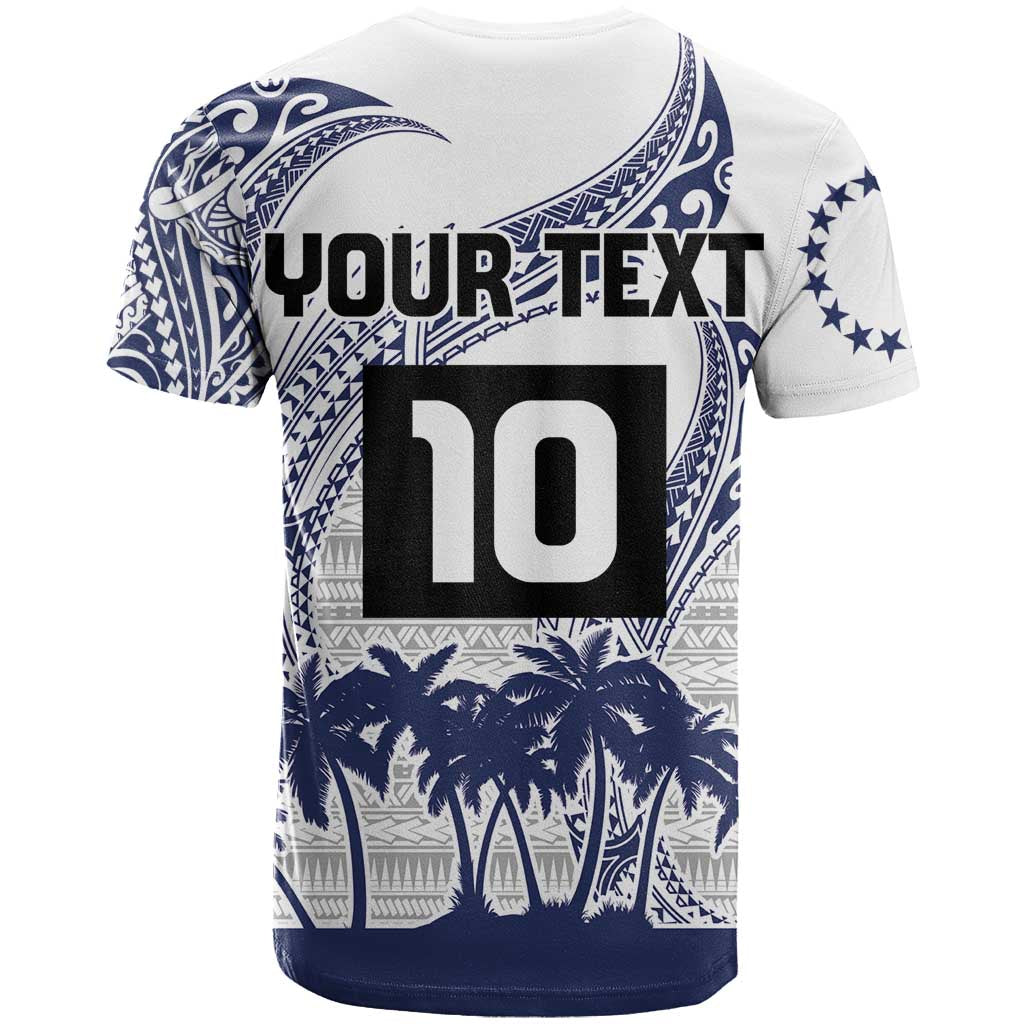 Cook Islands Marathon 2025-Pursuit in Paradise T Shirt Blue Color