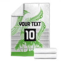 Cook Islands Marathon 2025-Pursuit in Paradise Blanket Green Color