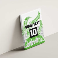 Cook Islands Marathon 2025-Pursuit in Paradise Canvas Wall Art Green Color