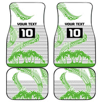 Cook Islands Marathon 2025-Pursuit in Paradise Car Mats Green Color