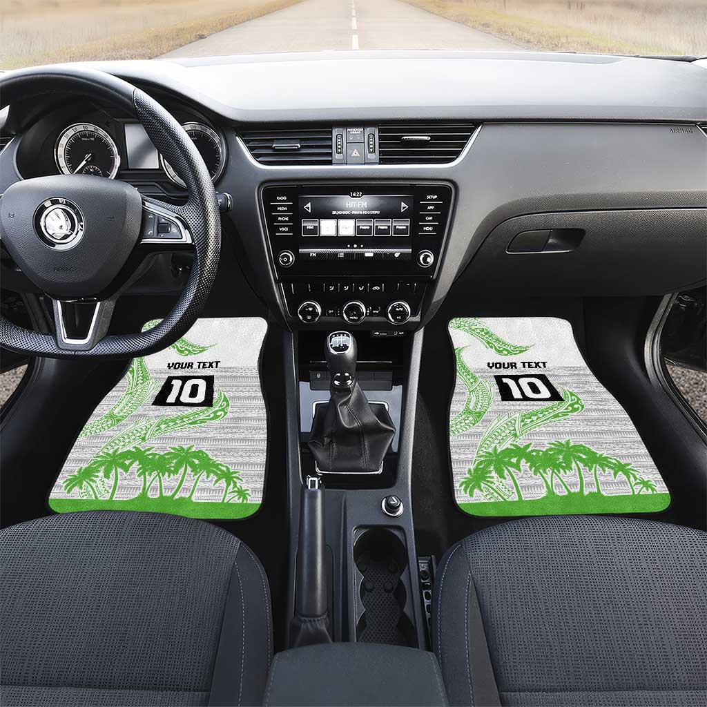 Cook Islands Marathon 2025-Pursuit in Paradise Car Mats Green Color