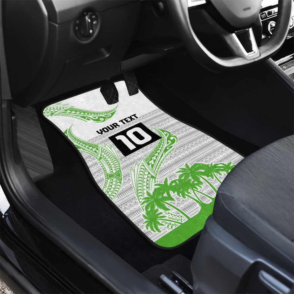 Cook Islands Marathon 2025-Pursuit in Paradise Car Mats Green Color
