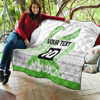 Cook Islands Marathon 2025-Pursuit in Paradise Quilt Green Color