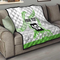 Cook Islands Marathon 2025-Pursuit in Paradise Quilt Green Color