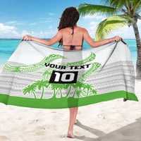Cook Islands Marathon 2025-Pursuit in Paradise Sarong Green Color