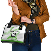 Cook Islands Marathon 2025-Pursuit in Paradise Shoulder Handbag Green Color