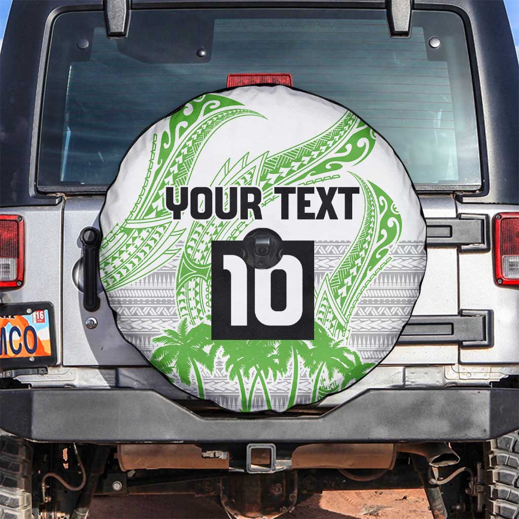 Cook Islands Marathon 2025-Pursuit in Paradise Spare Tire Cover Green Color