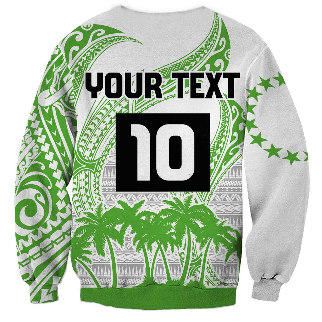 Cook Islands Marathon 2025-Pursuit in Paradise Sweatshirt Green Color