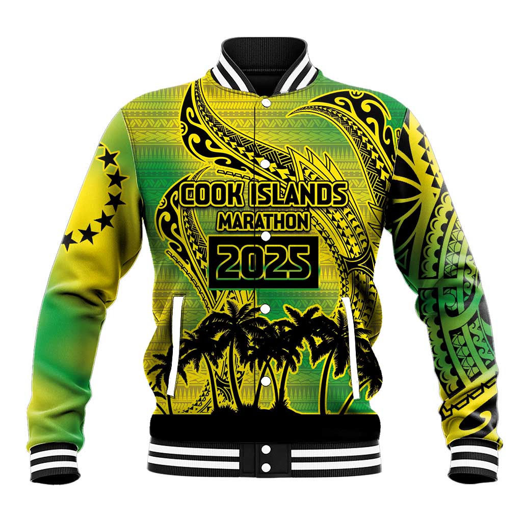 Cook Islands Marathon 2025-Pursuit in Paradise Baseball Jacket Special Edition