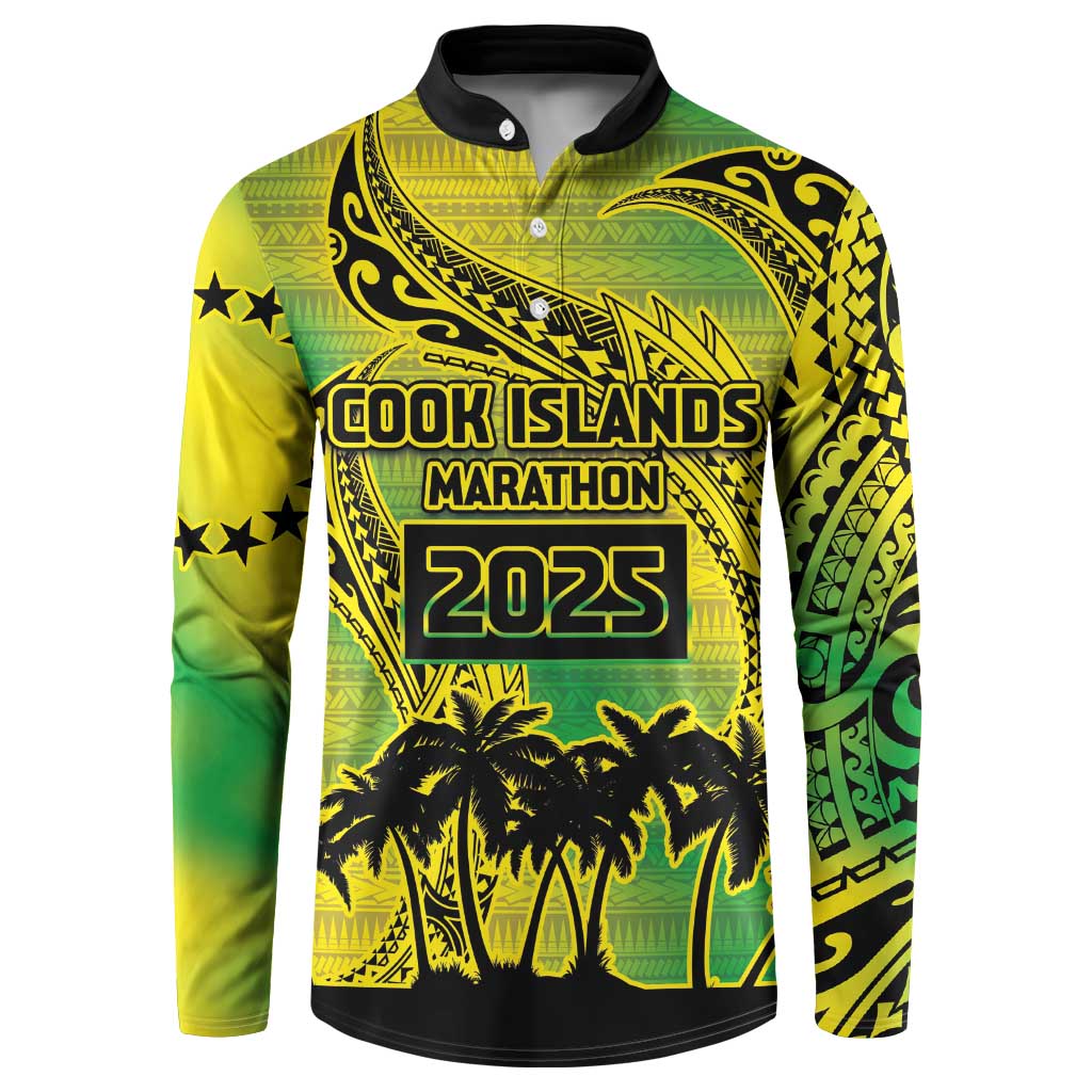 Cook Islands Marathon 2025-Pursuit in Paradise Button Sweatshirt Special Edition