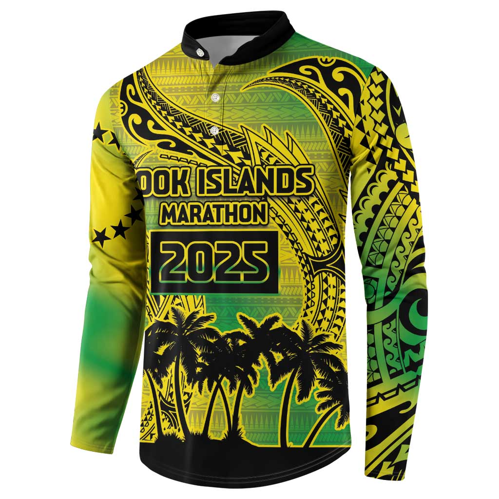 Cook Islands Marathon 2025-Pursuit in Paradise Button Sweatshirt Special Edition