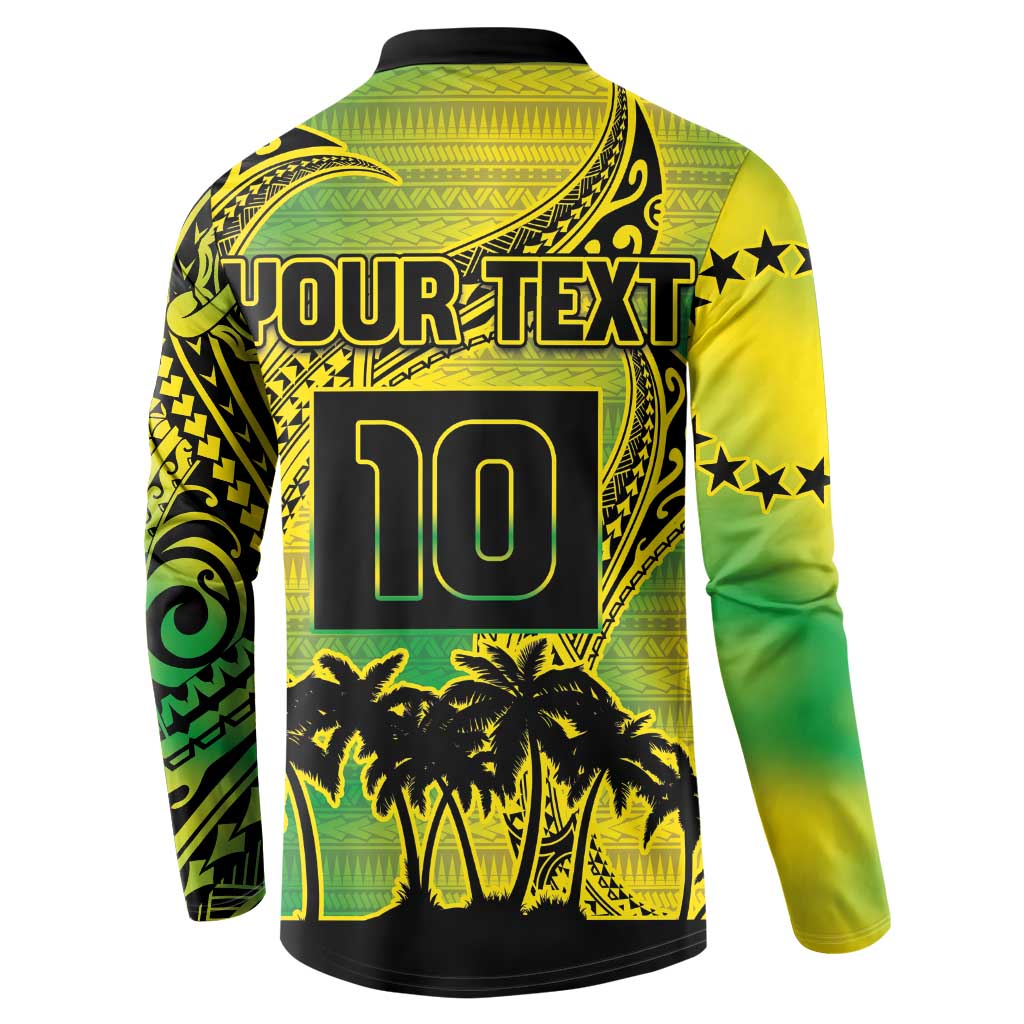 Cook Islands Marathon 2025-Pursuit in Paradise Button Sweatshirt Special Edition