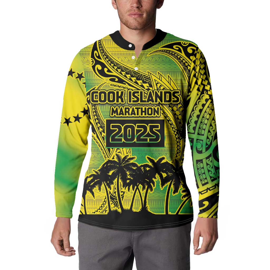 Cook Islands Marathon 2025-Pursuit in Paradise Button Sweatshirt Special Edition