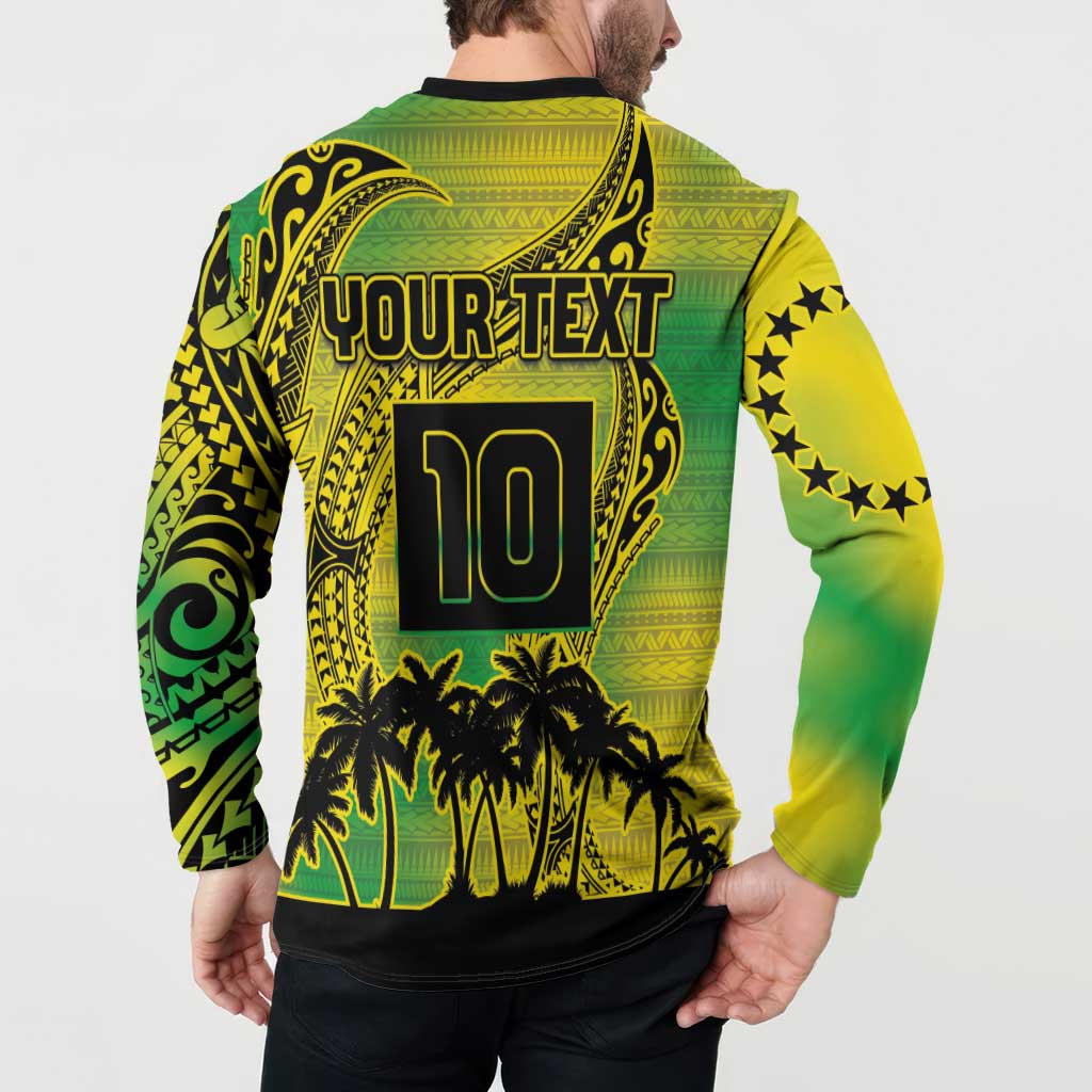 Cook Islands Marathon 2025-Pursuit in Paradise Button Sweatshirt Special Edition