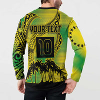 Cook Islands Marathon 2025-Pursuit in Paradise Button Sweatshirt Special Edition