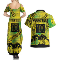 Cook Islands Marathon 2025-Pursuit in Paradise Couples Matching Summer Maxi Dress and Hawaiian Shirt Special Edition