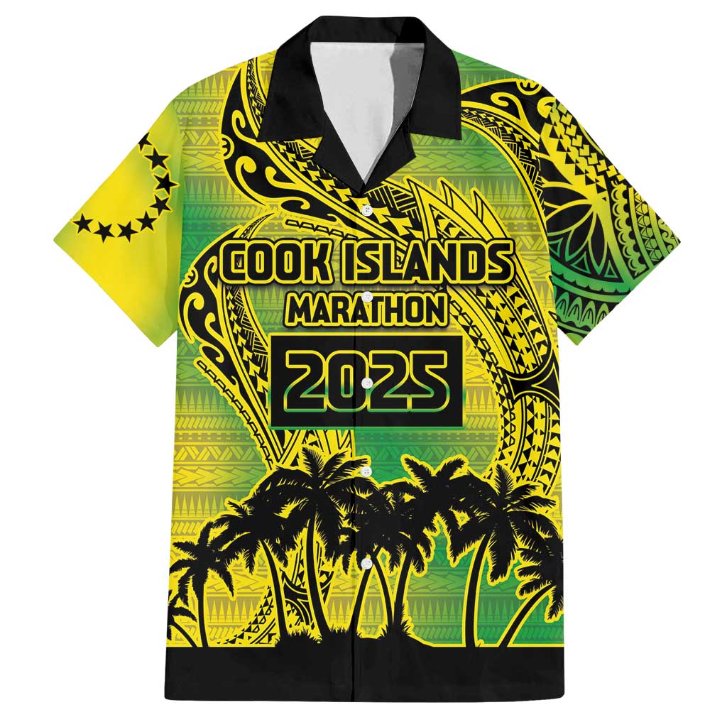 Cook Islands Marathon 2025-Pursuit in Paradise Family Matching Puletasi and Hawaiian Shirt Special Edition
