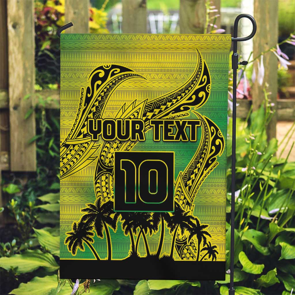 Cook Islands Marathon 2025-Pursuit in Paradise Garden Flag Special Edition