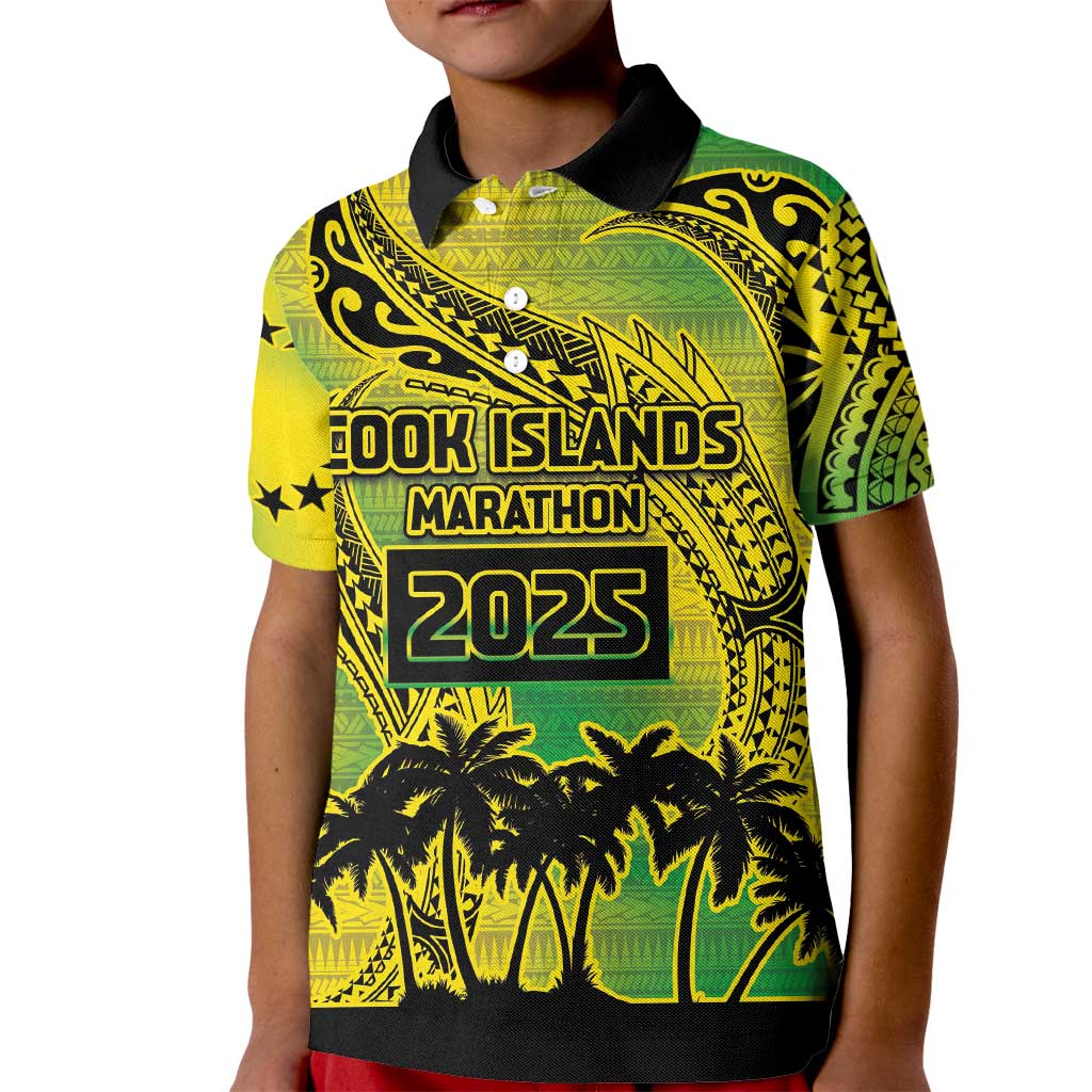 Cook Islands Marathon 2025-Pursuit in Paradise Kid Polo Shirt Special Edition