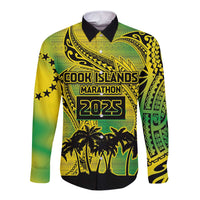 Cook Islands Marathon 2025-Pursuit in Paradise Long Sleeve Button Shirt Special Edition