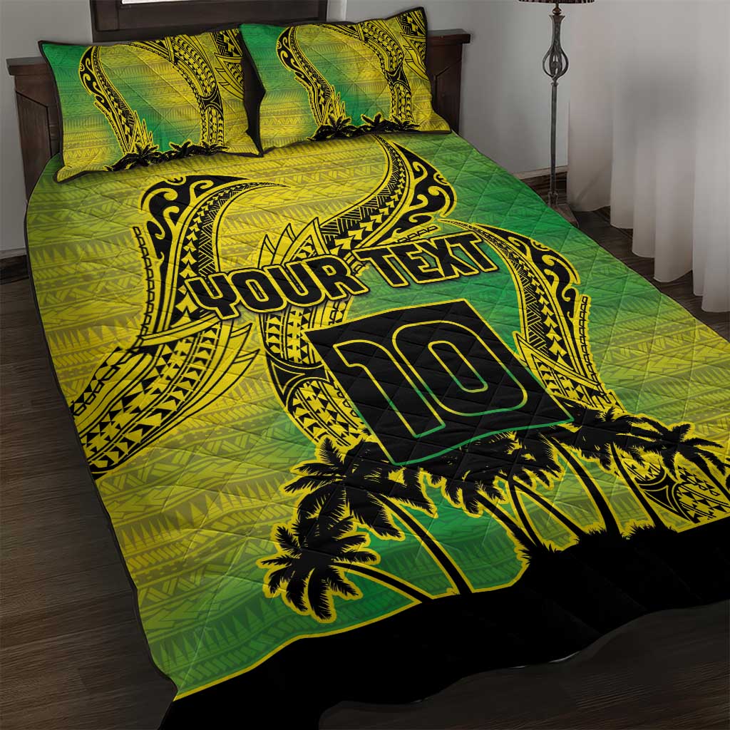 Cook Islands Marathon 2025-Pursuit in Paradise Quilt Bed Set Special Edition