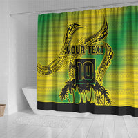Cook Islands Marathon 2025-Pursuit in Paradise Shower Curtain Special Edition