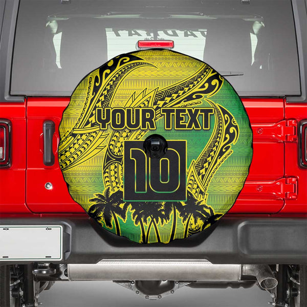 New Zealand And Cook Islands Spare Tire Cover Together - Paua Shell LT8